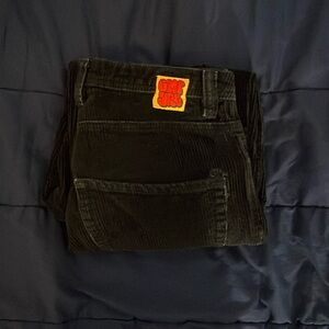 Black Corduroy Empyre Pants